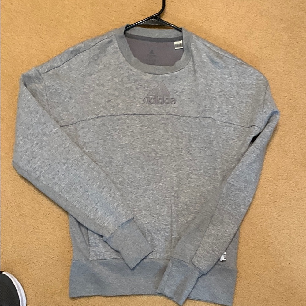 Adidas Men's Gray Sweater
